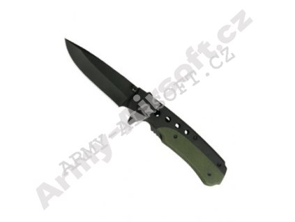Zavírací kapesní nůž MILTEC zeleno-černý  Army shop