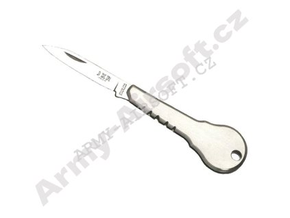 Nůž ve tvaru klíče 4,5cm STŘÍBRNÝ  Army shop