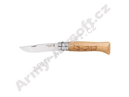 Nůž OPINEL VRI INOX No.08 BUK - KANEC  Army shop
