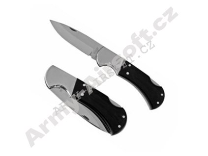 Nůž zavírací SAVAGE HABLOCK NEREZ s pojistkou střenka BUVOLÍ ROH  Army shop