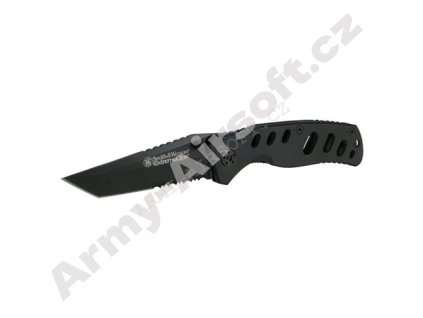 Nůž zavírací SMITH & WESSON extreme ops černý - tanto  Army shop