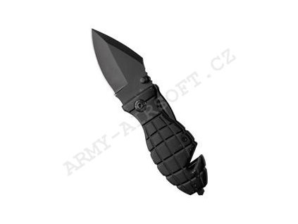 Nůž zavírací GRANÁT ANANAS s řezákem ČERNÝ  Army shop