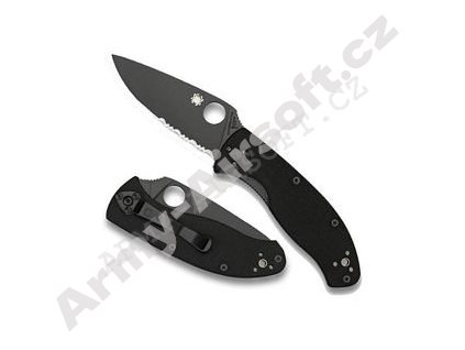 Nůž zavírací TENACIOUS ČERNÝ - Spyderco  Army shop