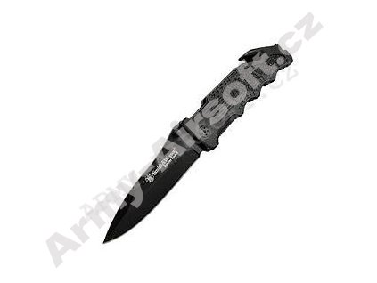 Nůž S&W BORDER GUARD 2 hladké ostří ČERNÝ  Army shop