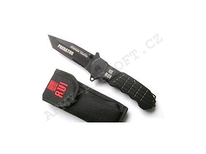 Nůž RUI Tactical 19099 PREDATOR zavírací ČERNÝ  Army shop
