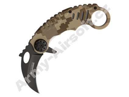 Nůž zavírací KARAMBIT DIGITAL DESERT  Army shop