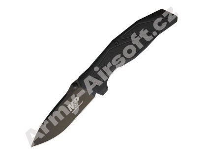 Nůž zavírací MP300 hladké ostří ČERNÝ - Smith & Wesson  Army shop