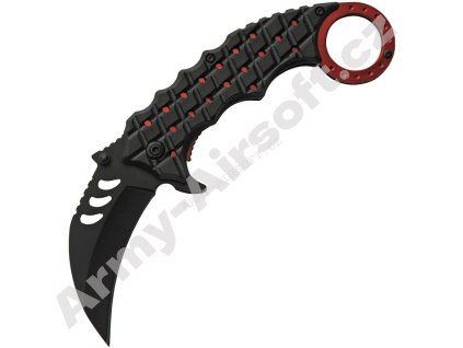 Nůž zavírací RED SHRUB karambit - ACM  Army shop