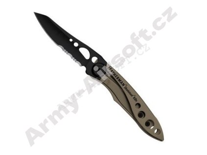 Nůž zavírací SKELETOOL KBX COYOTE TAN - Leatherman  Army shop