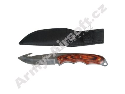 Nůž do auta MIL-TEC dřevěná střenka  Army shop