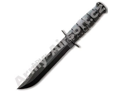 Nůž FIGHTING/UTILITY rovné ostří ČERNÝ  Army shop