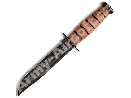 Nůž KA-BAR U.S.M.C. rovné ostří ČERNÝ  Army shop