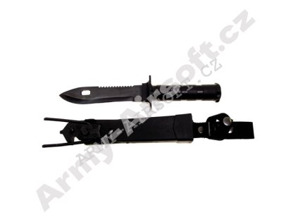 Nůž na přežití SKAUT ČERNÝ  Army shop