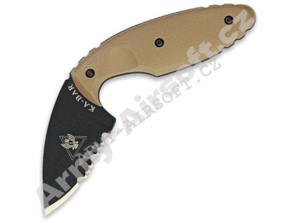 Nůž Ka-Bar TDI LAW ENFORCEMENT ozubené ostří COYOTE BROWN  Army shop
