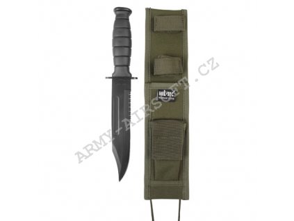 Nůž bojový US ARMY pouzdro modular ZELENÝ  Army shop