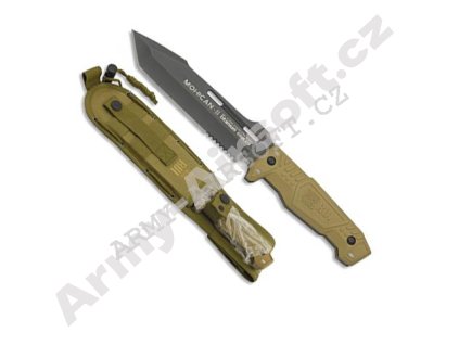 Nůž RUI MOHICAN II pevná čepel COYOTE  Army shop
