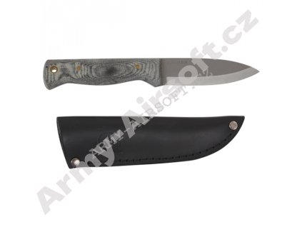 Nůž ELSAVADOR BUSHSLORE pevná čepel kompozitová rukojeť  Army shop