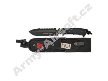 Nůž RUI Tactical 31833 pevná čepel ČERNÝ  Army shop