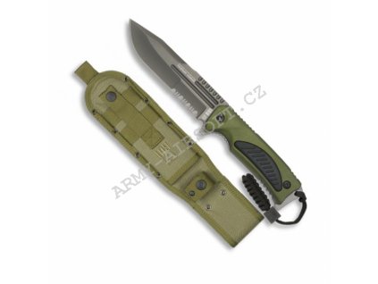 Nůž RUI Tactical 32016 pevná čepel ZELENÝ  Army shop