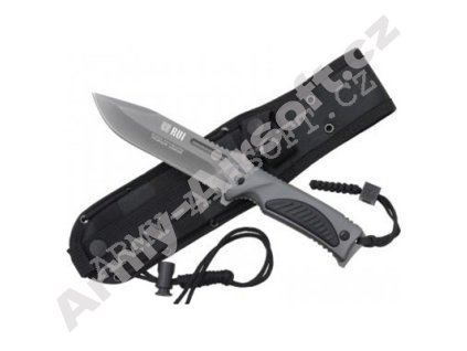 Nůž RUI Tactical 32015 pevná čepel ŠEDÝ  Army shop