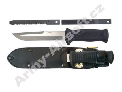 Nůž UTON 362-NG-4 POLICE ČERNÝ - Mikov  Army shop