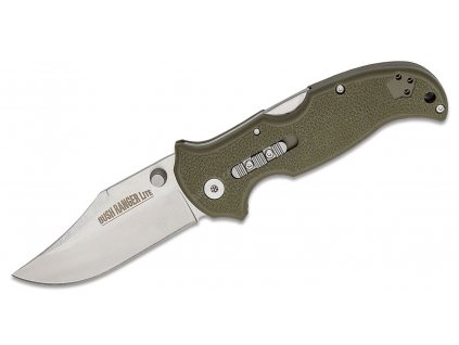 Nůž Bush Ranger Lite s pevnou čepelí olive - Cold Steel