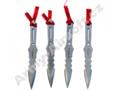Nože vrhací Army 4ks  Army shop