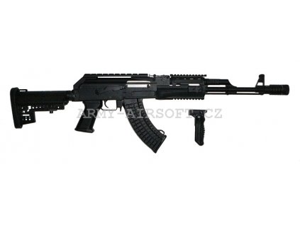 AK 47 Crane Stock celokov Warrior - UPG.  Airsoft