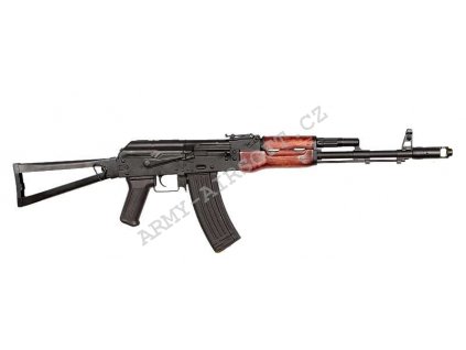 AKS-74 (ASK204) - ocelové tělo, dřevo, MOS-FET - APS  Airsoft