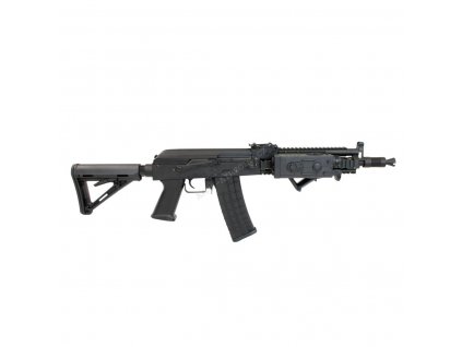 AK 74 Tactical, celokov (CM.040I) - černá, MP verze - CYMA  Airsoft