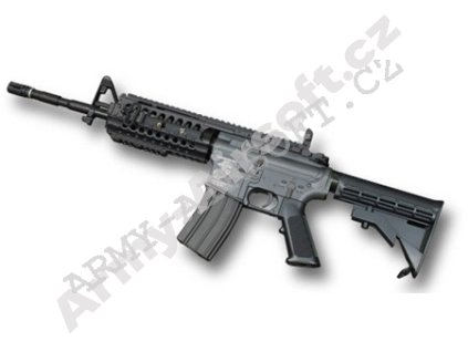 Colt M4 S-SYSTEM - celokov, upgrade, HighSpeed - 135 m/s [AimTop]  Airsoft