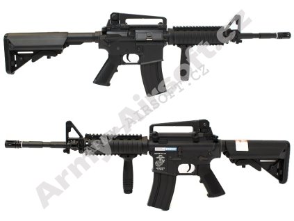 M4 RAS crane pažba - celokov, Upgrade 150 m/s - AimTop  Airsoft