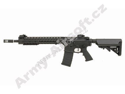 Colt M4 12,5” KeyMod SPYDER s MOS-FETem (ASR115), černá - APS  Airsoft
