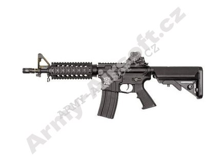 M4 CQB s MOS-FETem a Crane LMT pažbou (ASR402), černá  Airsoft