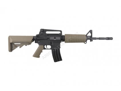 Colt M4 A1 Half-Tan SA-C01 CORE ABS s kovovým mechaboxem - Specna Arms  Airsoft
