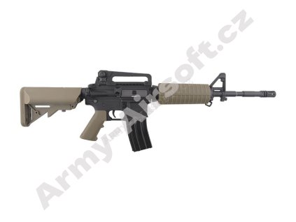 Colt M4 A1 Half-Tan SA-C01 CORE ABS s kovovým mechaboxem - Specna Arms  Airsoft