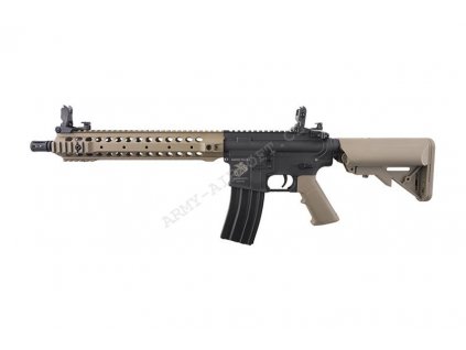 Colt M4 SA-C06 CORE ABS s kovovým mechaboxem- Half TAN - Specna Arms  Airsoft