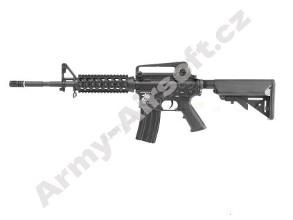M4 R.I.S s rychlou demontáží pružiny - černá (EC-308) -  E&C  Airsoft