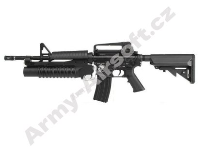 M4 A1 s granátometem M203 - černá (EC-701) -  E&C  Airsoft
