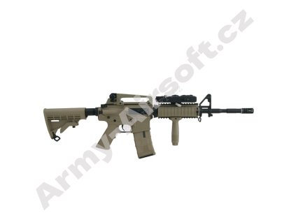 M4 A1 RIS TAN Plastic - ICS  Airsoft