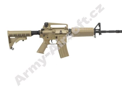 M4A1 - celokov (CM002A1) - TAN - CYMA  Airsoft