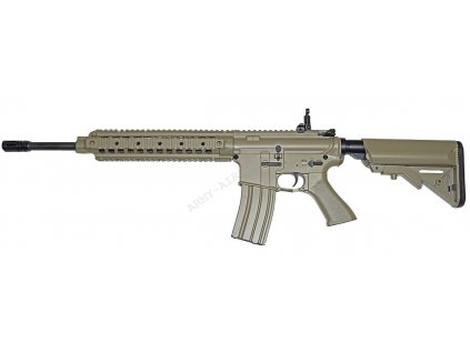 Airsoftová zbraň M4A1 Long RIS Sportline (CM.512) - TAN - CYMA  Airsoft