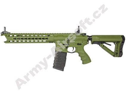 Airsoft zbraň GC16 Predator Hunter Green, celokov - G&G  Airsoft
