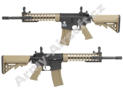 Airsoftová zbraň M4 KEYMOD 10' Sportline BI-TON (Gen.2) - černo-TAN - Lancer Tactical  Airsoft