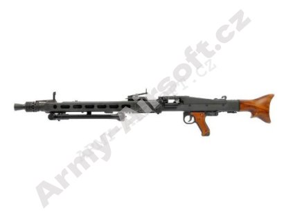 Airsoft zbraň MG42 - celokov / dřevo - G&G  Airsoft