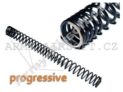 Airsoftpro pružina s progresivním vinutím 150MS AEG  Airsoft