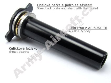 Vodící trn pružiny s ložiskem typ 3 [AirsoftPro]  Airsoft