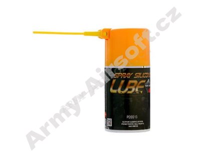 Silikonový olej ve spreji LUBE 130ml - PUFF DINO  Airsoft