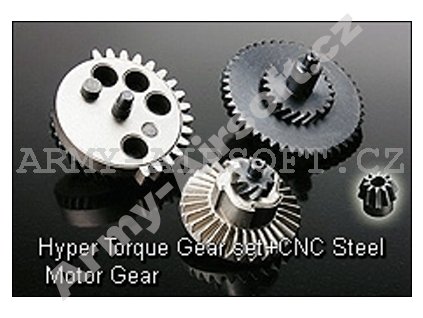 SRC superzátěžový set kol s CNC pastorkem  Airsoft