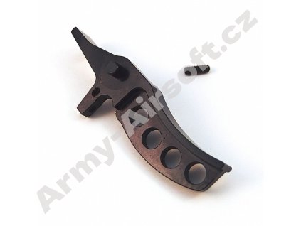 Curved CNC Spoušť  pro M4 / M16 černá  Airsoft